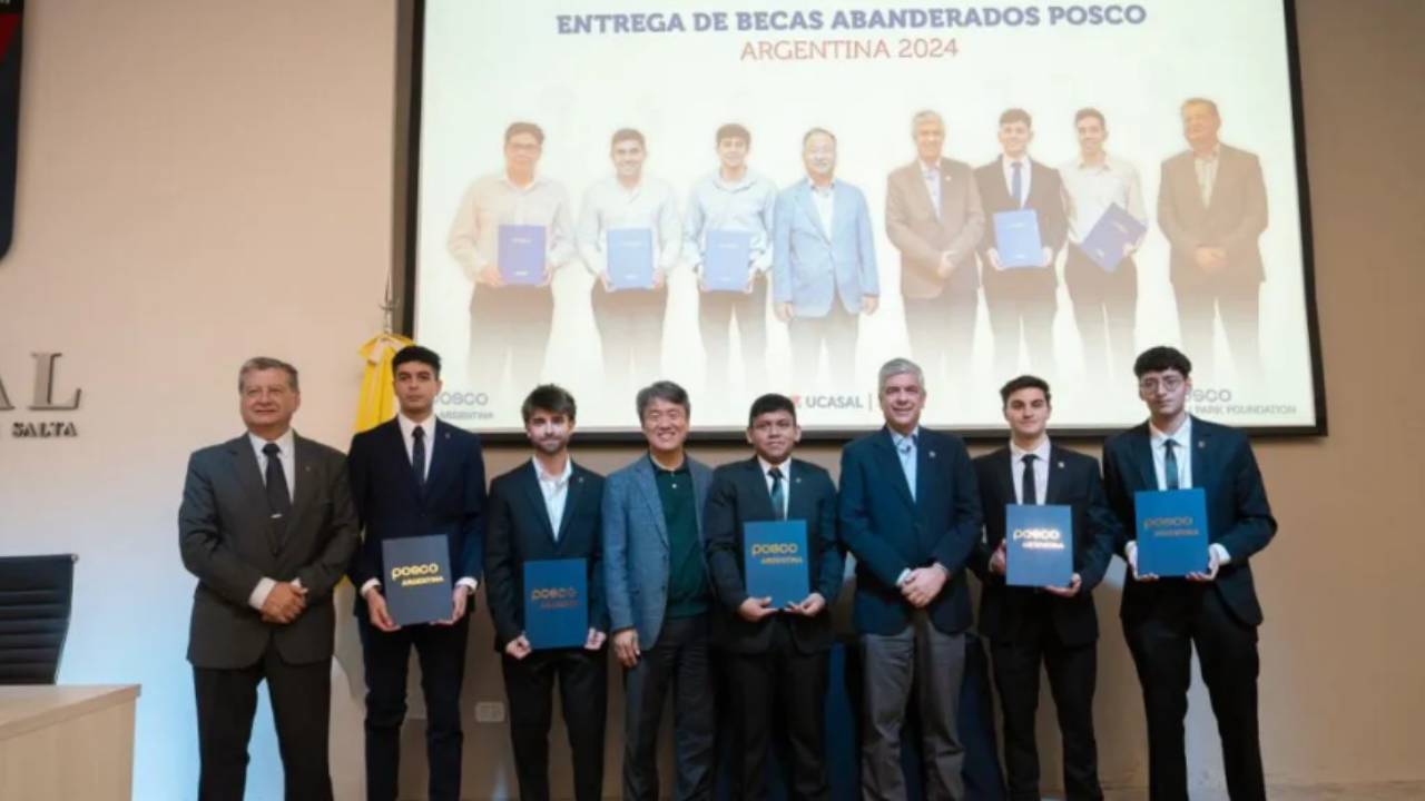 POSCO Argentina refuerza su compromiso con la educación a través de las Becas Abanderados 2024 