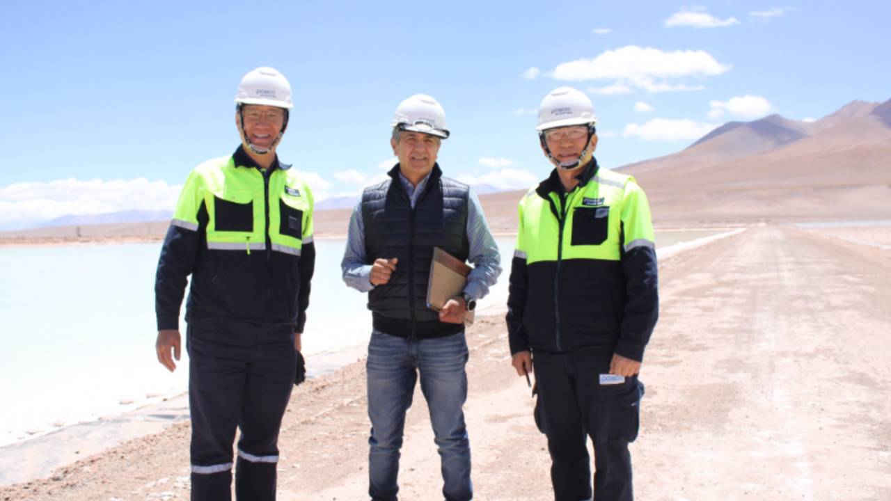 POSCO Argentina recibió al nuevo Secretario de Minería de Salta en su proyecto en la Puna 