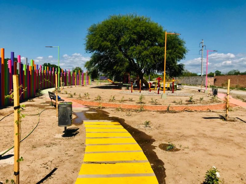 INAUGURACIÓN DE PLAZA RECREATIVA Y PARADA DE COLECTIVOS EN TORZALITO